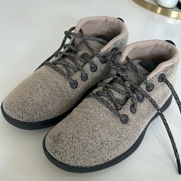 Allbirds Wool Runner-Up Mizzle Sneaker Tan Color Lace Up Mens Size 9 - Picture 3 of 14